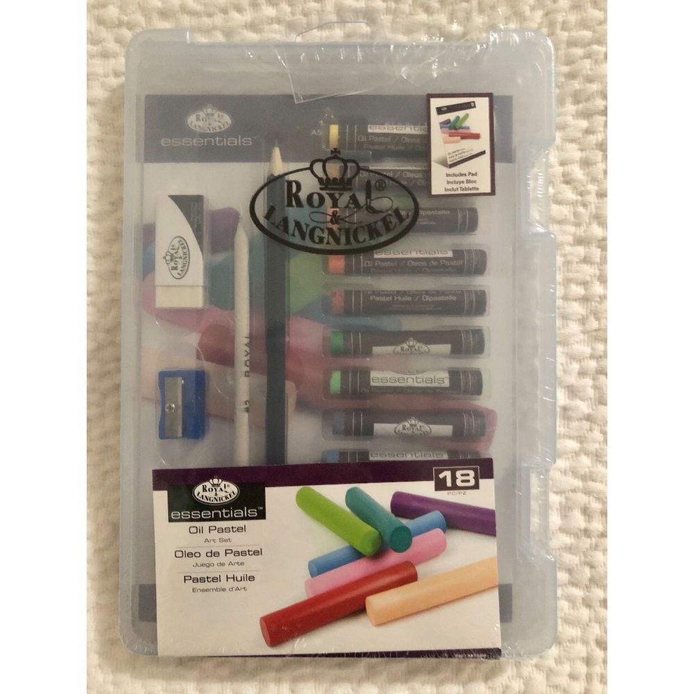 Royal Langnickel 18 piece oil pastel set
